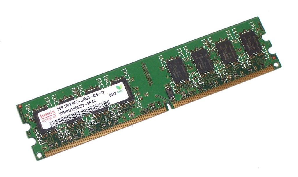 HYNIX 2GB 2RX8 PC2-6400U