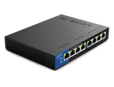 Linksys 8-Port Business Desktop Gigabit PoE+ Switch