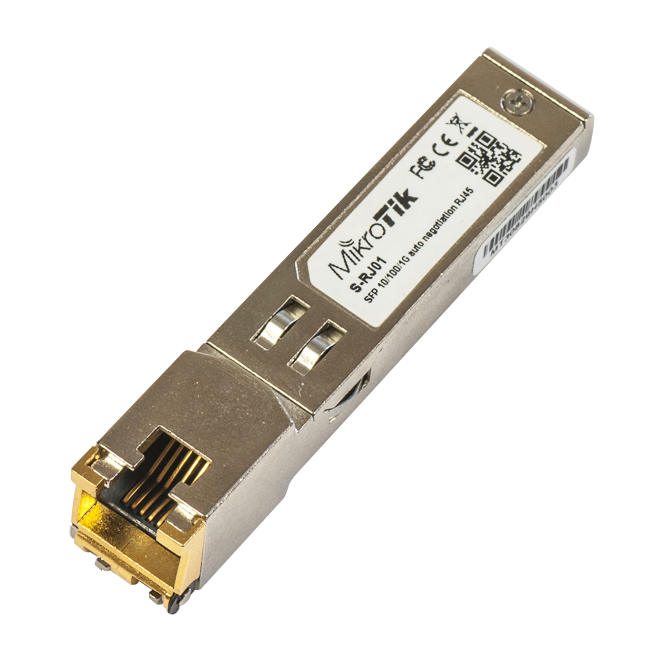 Mikrotik RJ45 SFP transceiver