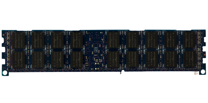 Nanya 8GB PC3-10600 DDR3-1333MHz ECC Registered CL9 240-Pin DIMM Dual Rank 1.35v Low Voltage Memory Module
