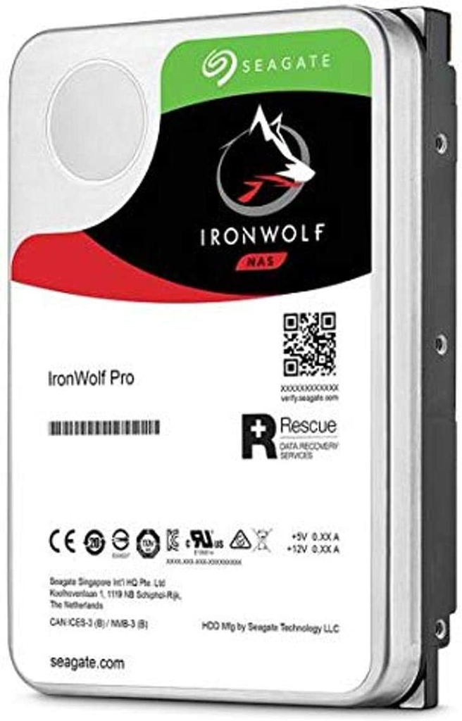 SEAGATE IRONWOLF PRO 6TB 3.5" SATA 7200RPM 256MB