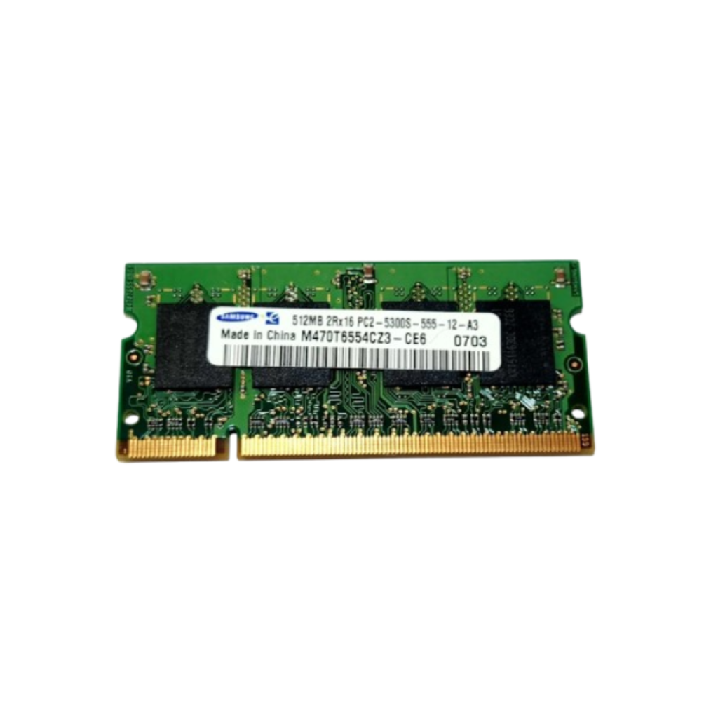 Samsung 256MB 1Rx16 677MHz DDR2 PC2-5300s SODIMM Laptop Memory