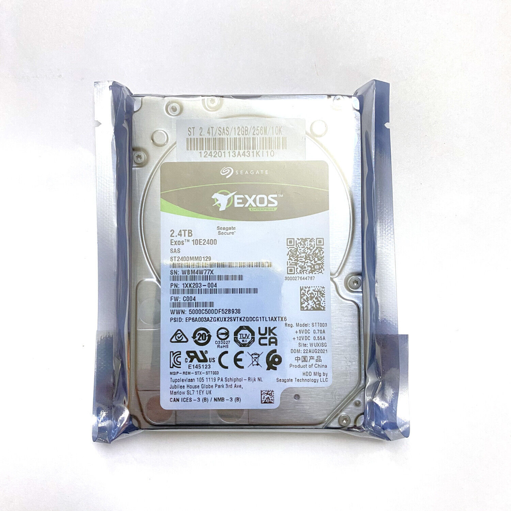 Seagate 2.4TB 12Gb/s 10K 2.5'' SAS Hard Drive