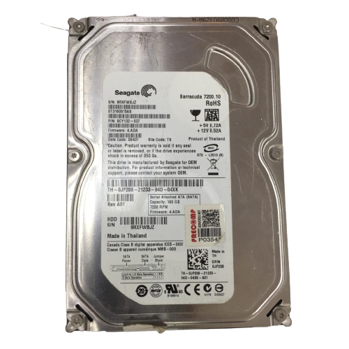 Seagate Barracuda 160GB Hard Disk Drive 7200 RPM 3.5''