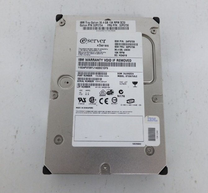 Seagate Cheetah 36GB 15000 RPM Ultra320 80pin 3.5" SCSI Hard Drive