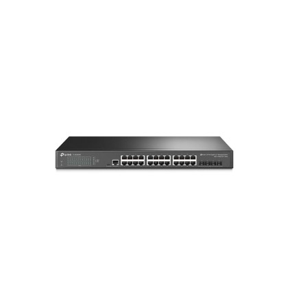 TP-Link JetStream 24-Port Gigabit L2+ Managed Switch with 4 10GE SFP+ Slots