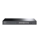 TP-Link JetStream 16-Port Gigabit Smart Switch with 2 SFP Slots