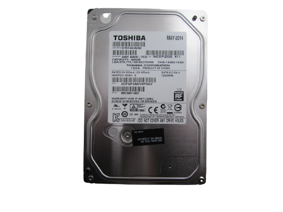 Toshiba 500GB 3.5" 7.2K SATA 6.0Gb/s Internal Hard Drive