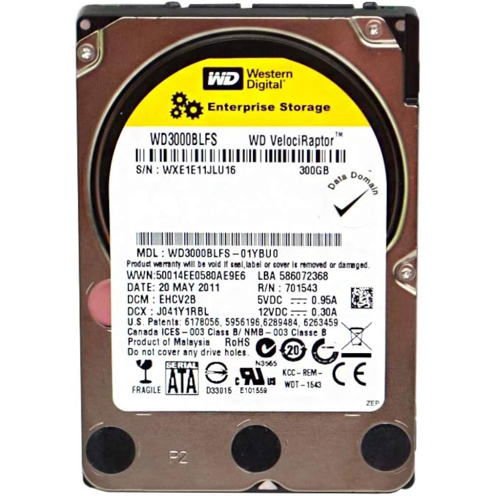 Western Digital VelociRaptor 300GB SATA2 10K RPM 16MB