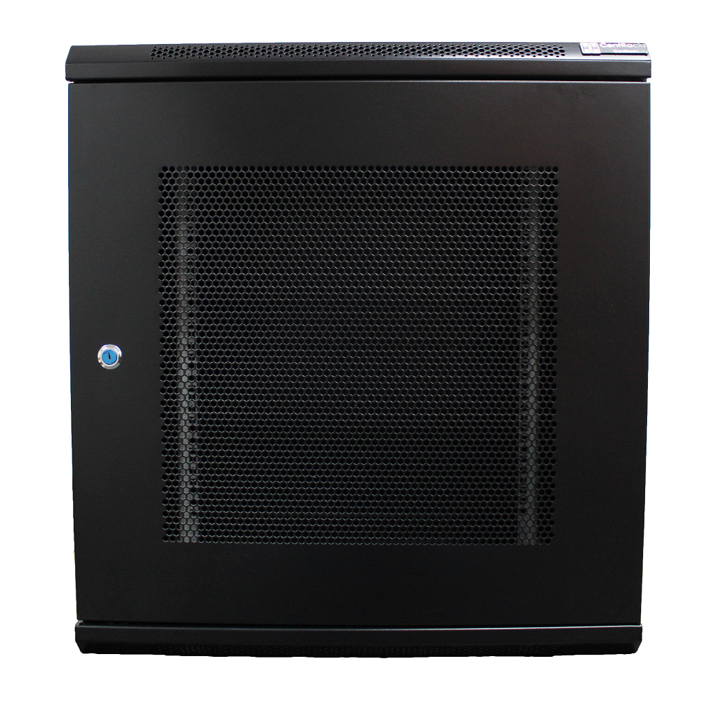 Centracks 12U (45cm x 65cm x 60cm) Wall Mount Server Rack - Perforated