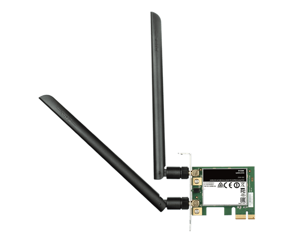 D-Link AC1200 Wireless Dual Band PCI Express Adapter (DWA-582)