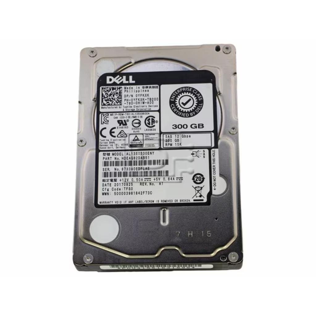 (05F7JX) Dell 300GB SAS 12 Gb/s 	2.5 inches 15k RPM HDD