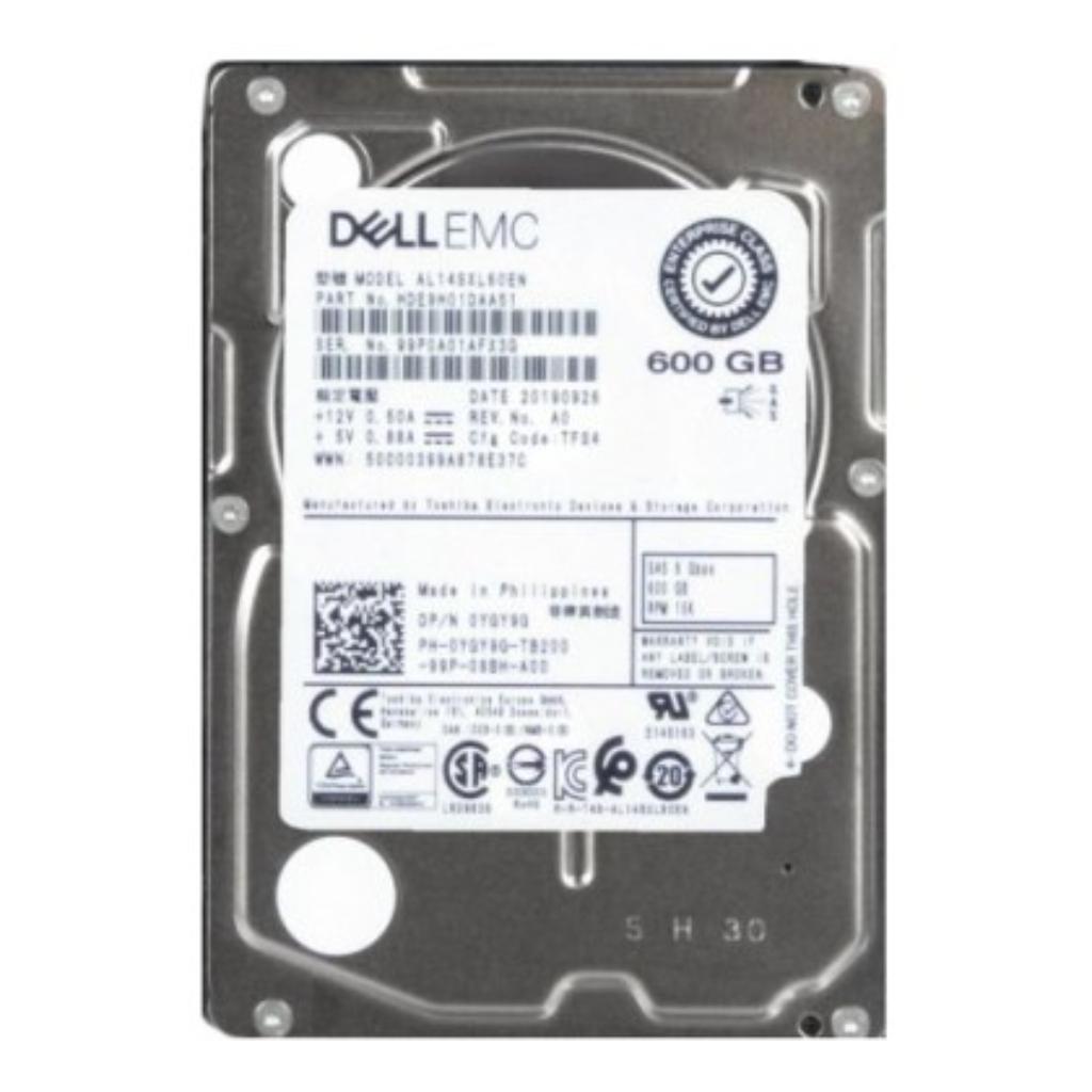 (01W95C) Dell 600GB SAS 6 Gb/s 	2.5 inches 15k RPM HDD