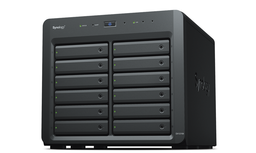 Synology 12-Bay DX1215II Tower NAS Expansion Unit