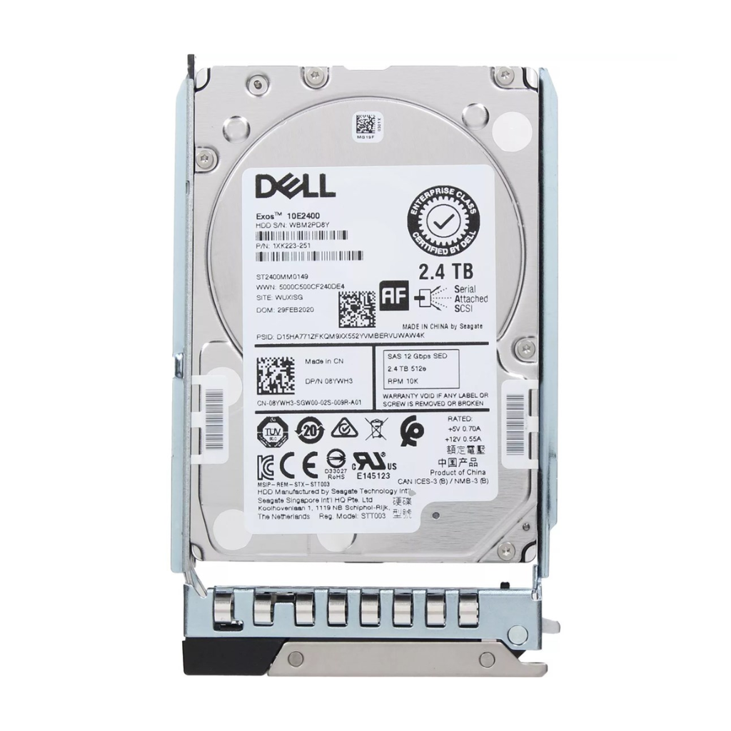 Dell 2.4TB SAS 12 Gb/s 2.5 inches 10000RPM HDD