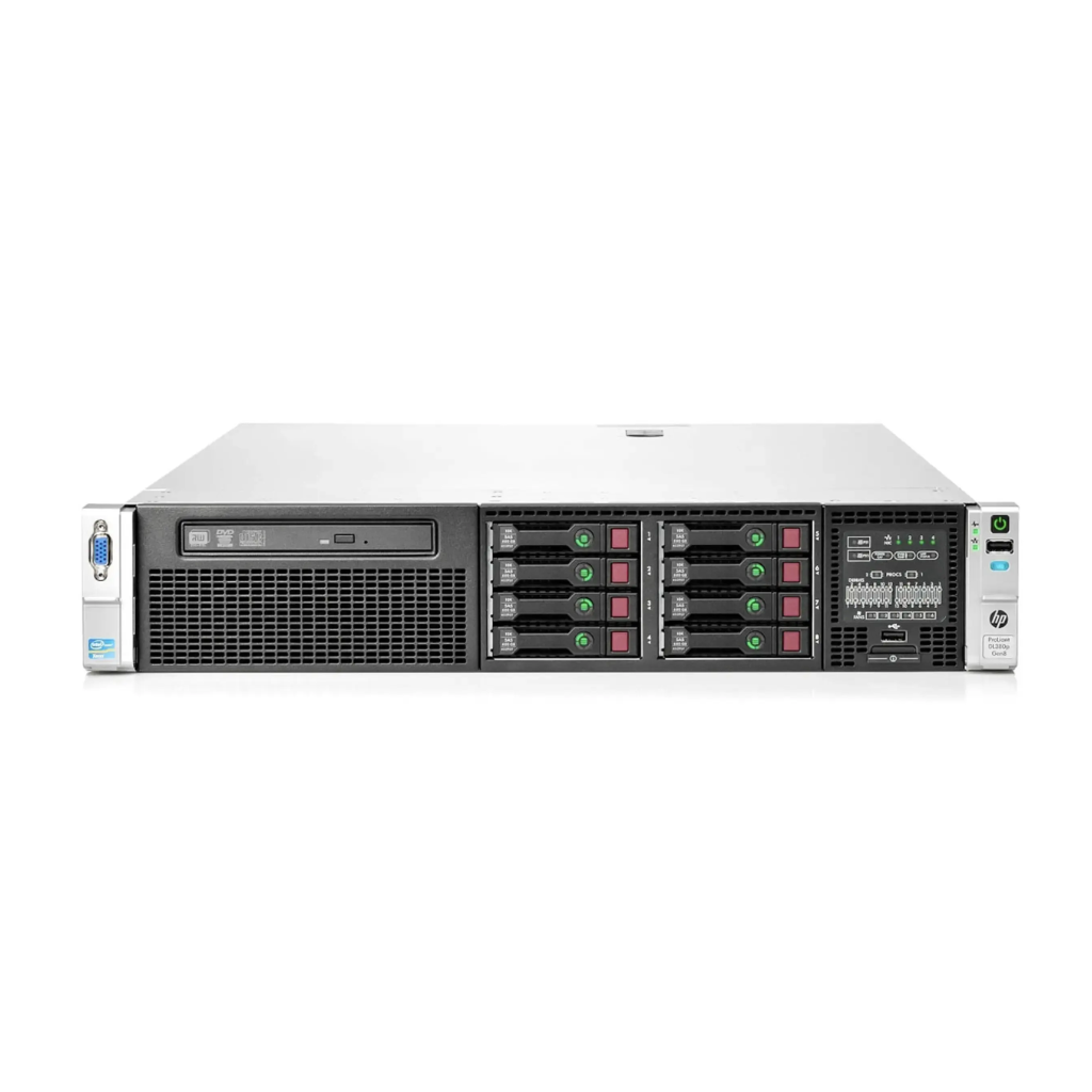 (Refurbished) HPE ProLiant DL380p Gen8 Server (2xE5-2660V2.16GB.6TB)