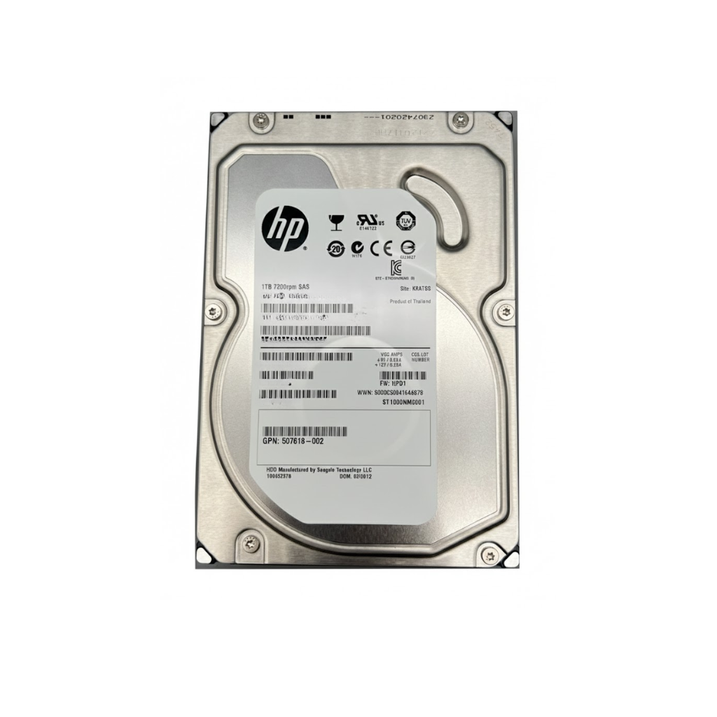 HPE 1TB SAS 7200 6Gbs 3.5