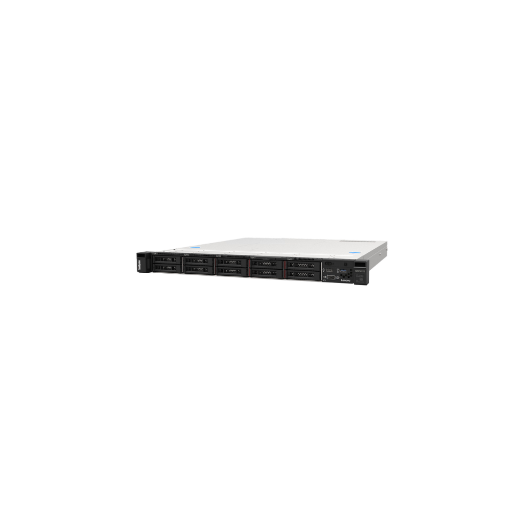 Lenovo ThinkSystem SR250 V2 Rack Mount Server (E-2324.8GB) - 4 Bays