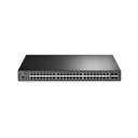 JetStream 52-Port Gigabit L2+ Managed Switch with 48-Port PoE+