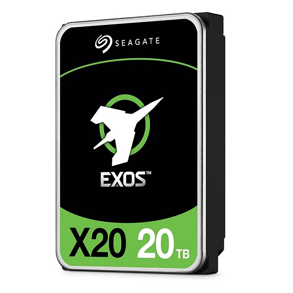 Seagate ST20000NM007D 20TB SATA Exos X20 Enterprise Hard Drive