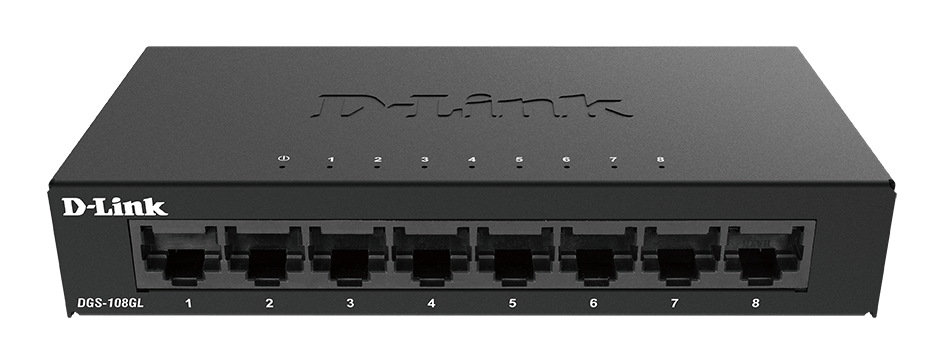 D-Link 8-Port Gigabit Unmanaged Desktop Switch