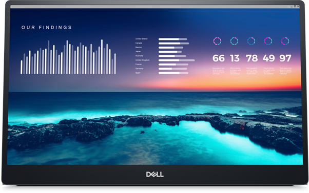 Dell P1424H 14" Portable Monitor