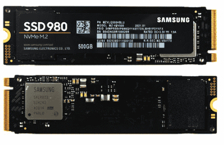 Samsung 980 500GB M.2-2280 PCIe 3.0 NVMe SSD