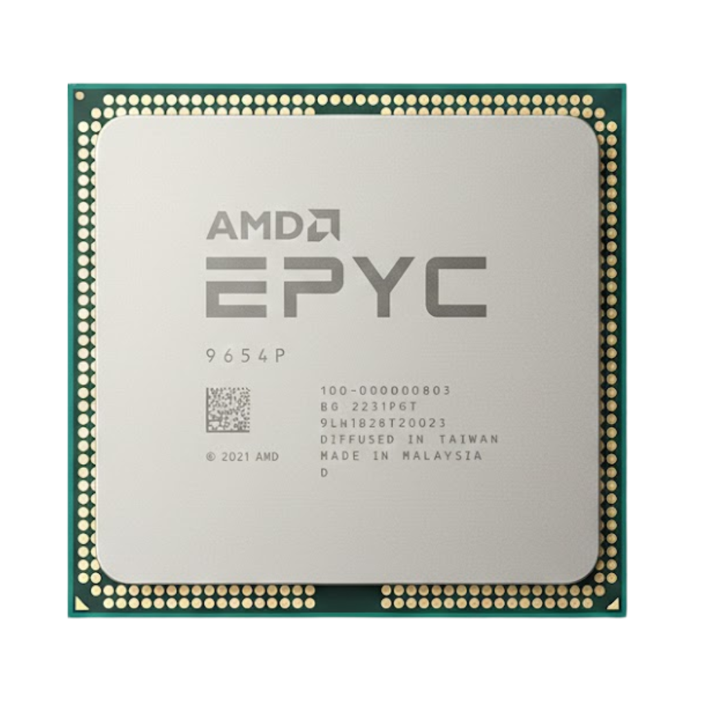AMD EPYC 9654P (96C 192T 2.4/3.55/3.7GHz)