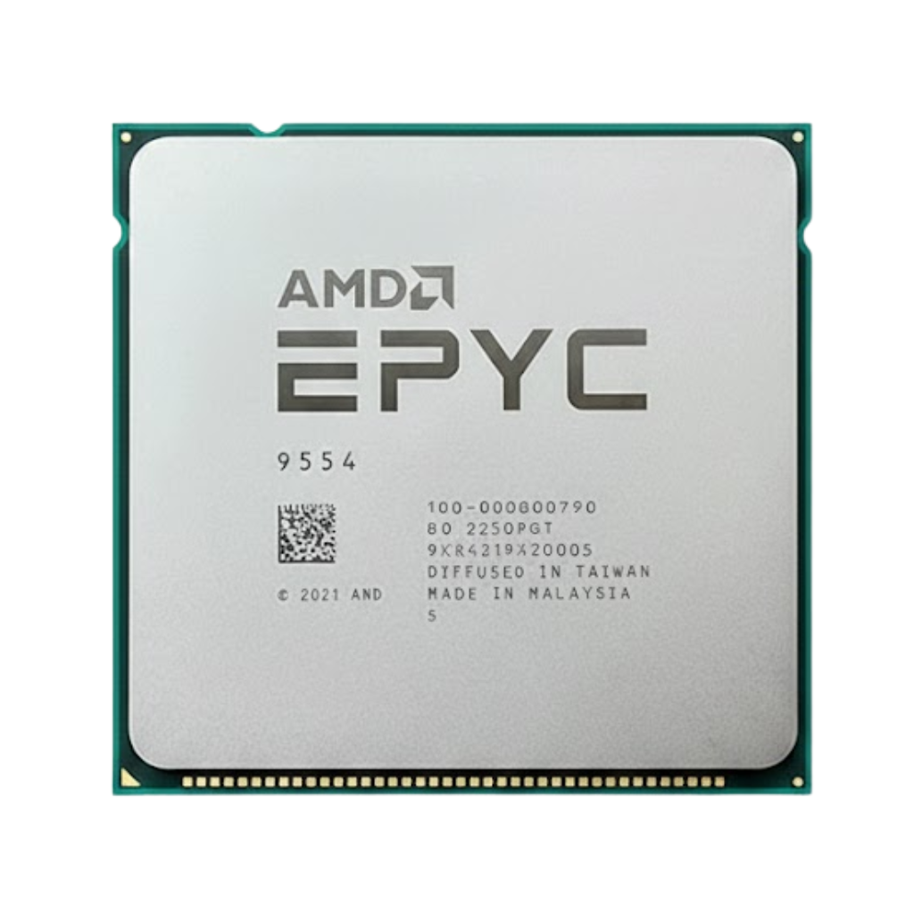AMD EPYC 9554 (64C 128T 3.1/3.75GHz)