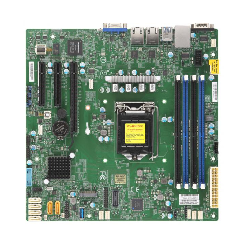 SuperMicro X11SCL-F 128GB LGA1151 DDR4 VGA Server
