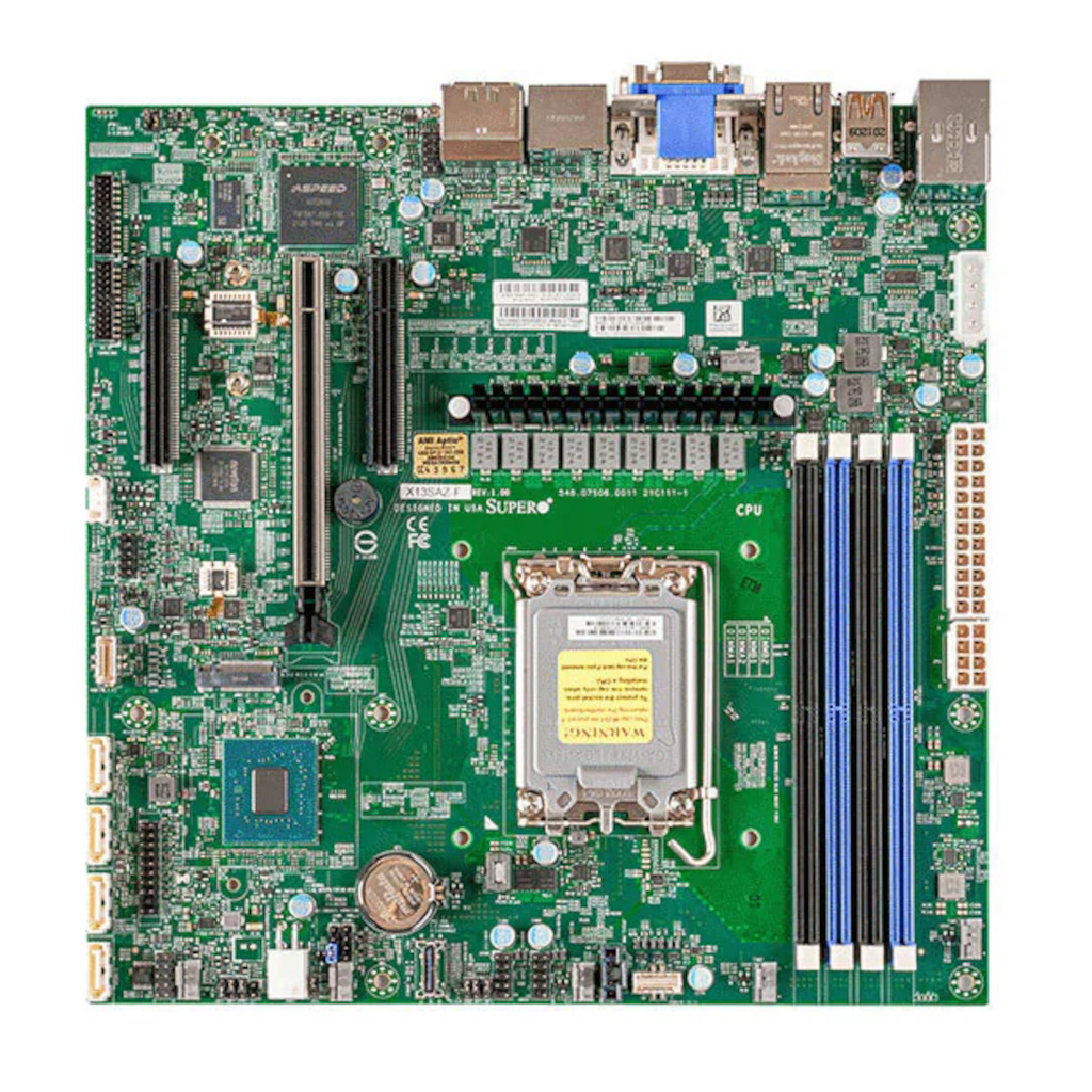 Supermicro MBD-X13SAZ-F-B Micro-ATX Motherboard