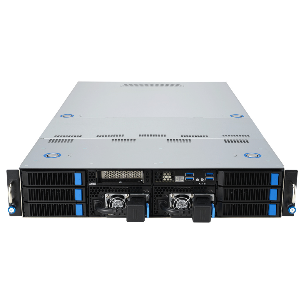Asus ESC4000A-E12 Redundant PSU Barebone 2U Rack Server