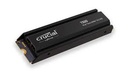 Crucial T500 1TB SSD with heatsink