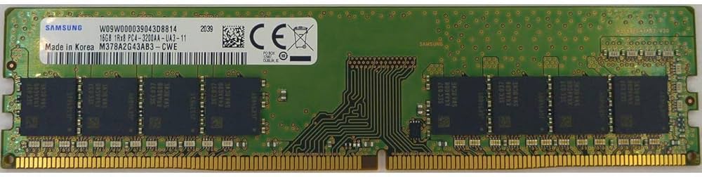 Samsung 16GB DDR4-3200 UDIMM