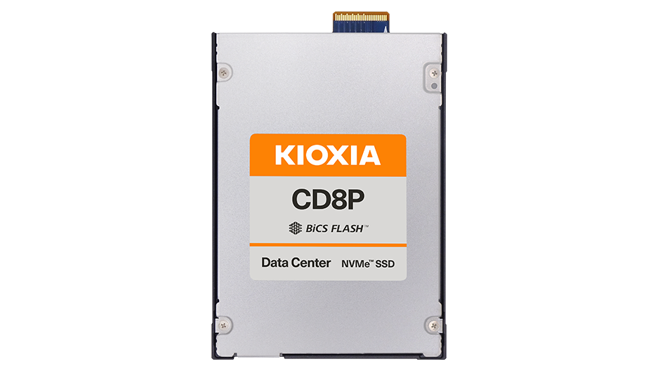 KIOXIA CD8P-R 15.36TB PCIe 5.0 NVMe SSD (2.5″)