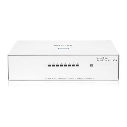 [R8R45A] HPE Aruba Instant On 1430 8G Switch