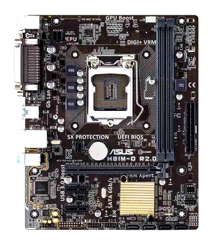 [H81M-D] (Refurbished) Asus H81M-D Motherboard