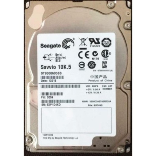 [ST9300653SS/9SW066-150/0NWH7V/0H8DVC] (Refurbished) SEAGATE Savvio 300GB 15K RPM SAS 6.0Gb/s 64MB cache 2.5 Internal HDD