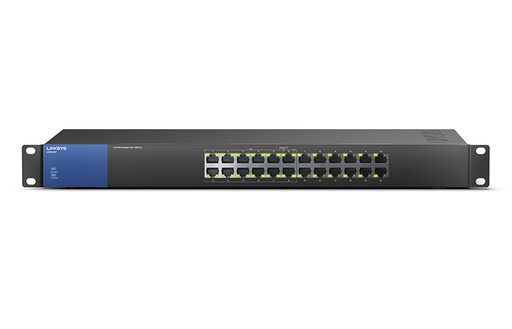 [LGS124P-AP] Linksys LGS124P 24-Port Business Gigabit PoE+ Switch