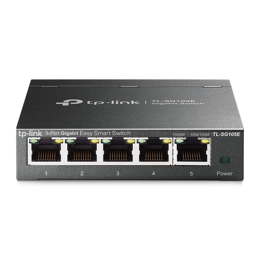 [TL-SG105E] TP-Link 5-Port Gigabit Easy Smart Switch