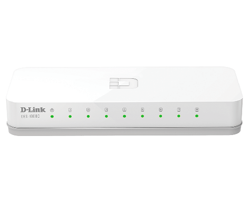 [DES-1008C] D-Link 8-Port 10/100 Mbps Unmanaged Switch (DES-1008C)