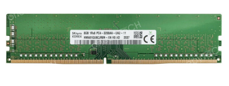 [HMA41GR7AFR8N-TF] SK Hynix 1x 8GB DDR4-2133 RDIMM PC4-17000P-R Dual Rank x8 Module