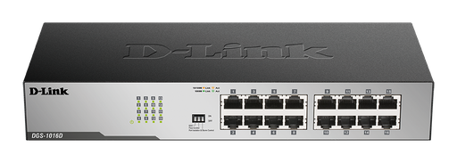 [DGS-1016D] D-Link 16-Port Gigabit Unmanaged Desktop Switch