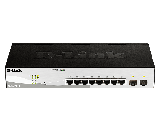 [DGS-1210-10] D-Link 10-Port Gigabit Smart Managed Switch