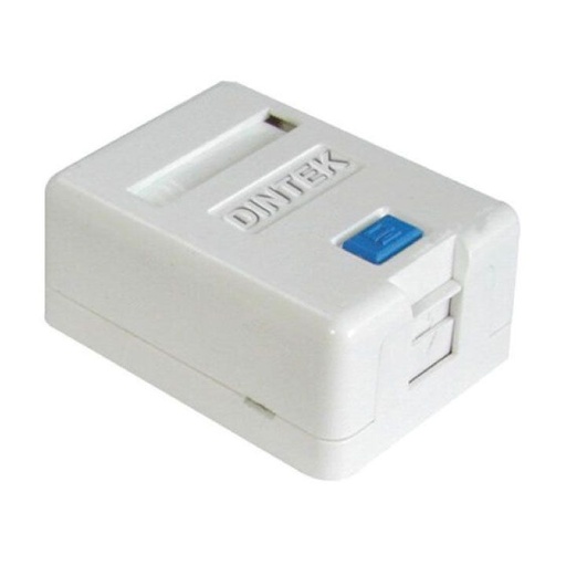 [1301-02012] DINTEK 1 Port Surface Mount Box with Spring Shutter