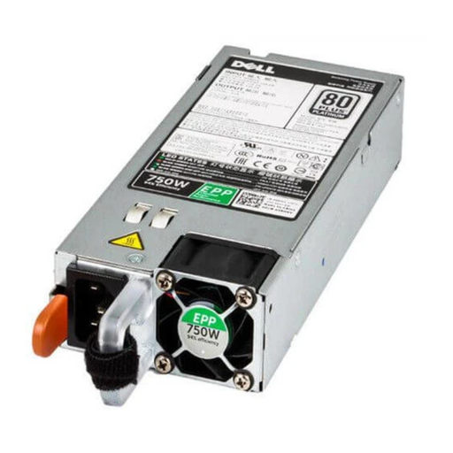[05RHVV/0W8R3C/0Y9VFC/0CWKMX/079RDR/05NF18/0W2PW/0953MX/00XW8W] Dell 750W PSU for R730/R630/R730XD (Refurbished)