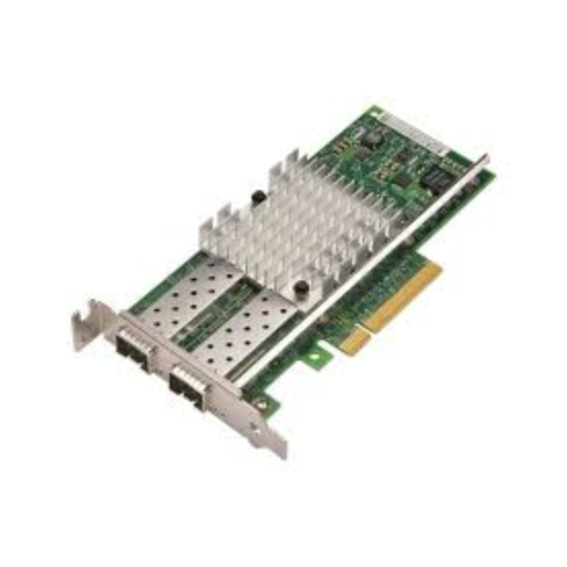 [0942V6] Dell Intel X520-DA2 Dual-Port 10Gb SFP+ PCI-e Low-Profile NIC