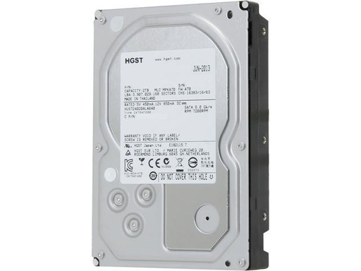 [0F14690] HGST 2TB 7200 RPM 64MB Cache SATA 6.0Gb/s 3.5" Enterprise Hard Drive Bare Drive