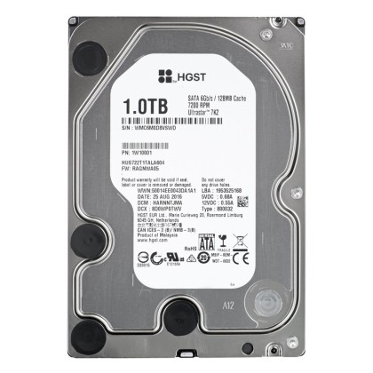 [1W10001/HUS722T1TALA604] HGST Ultrastar 7K2 1TB 7.2K RPM SATA Hard Drive