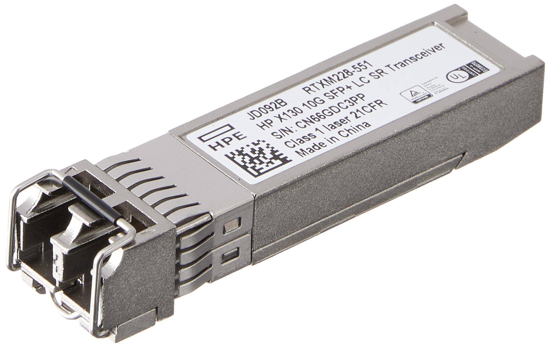 HPE X130 10G SFP+ LC SR Transceiver | Precomp - Server Store HPE X130 10G SFP+ LC SR Transceiver | Precomp - Server Store